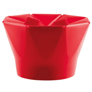 Quick and Easy Collapsible Silicone Bowl Microwaveable Popcorn Bucket