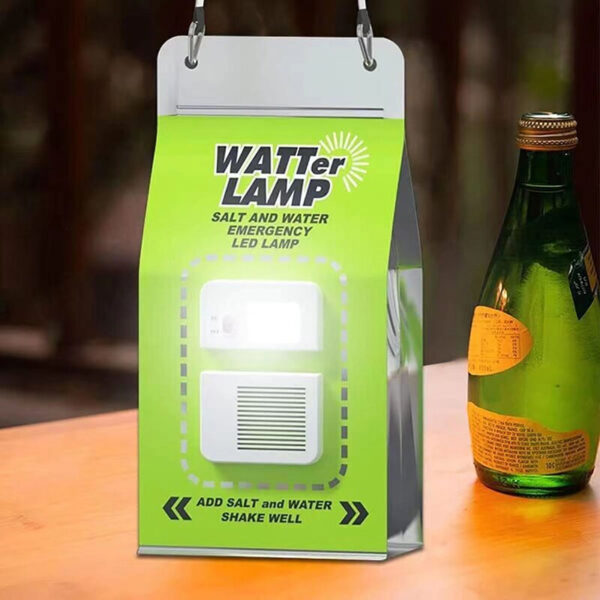 Portable Emergency Outdoor Camping Light Salt Water Survival Lamp_6