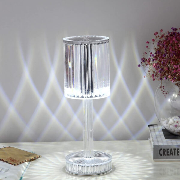 Crystal Gatsby Remote and Touch Control Night Lamp-USB Rechargeable_5