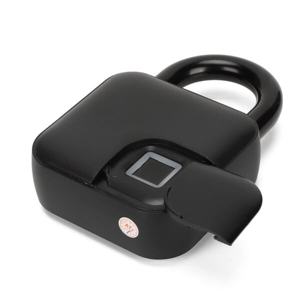 Home Security Smart Keyless Padlock with Fingerprint Sensor- USB Charging_15
