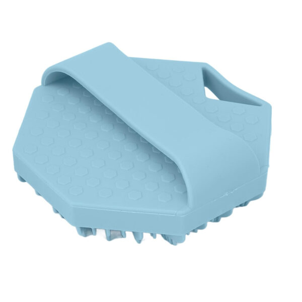 Antimicrobial Washer Silicone Exfoliating Body Scrubber for Sensitive Skin_5