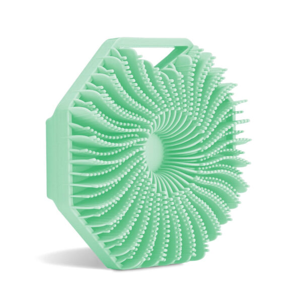 Antimicrobial Washer Silicone Exfoliating Body Scrubber for Sensitive Skin_1