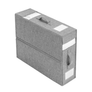 Foldable Bedding Sheet Storage Box Linen Wardrobe Organizer