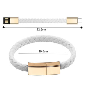 Single Head Magnetic Latching Fast Charging Bracelet Cable
