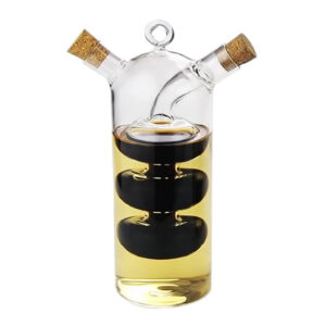 Multipurpose Heat-Resistant Glass Seasoning Sauce and Oil Bottle