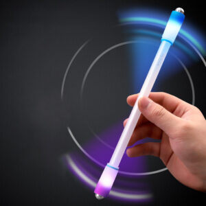 Stress Relief Spinning Pen Flying Ballpoint Pen Fidget Spinner Kid’s Toy