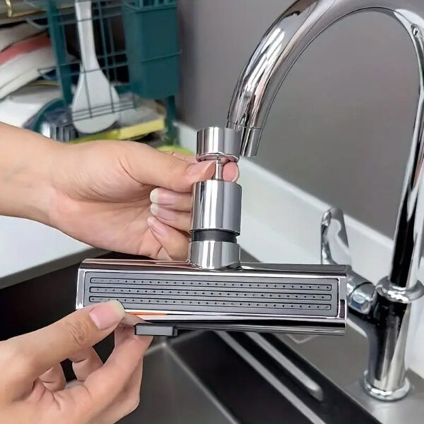 Kitchen Faucet Waterfall Stream Sprayer Water Saving Tap Nozzle Diffuser_9