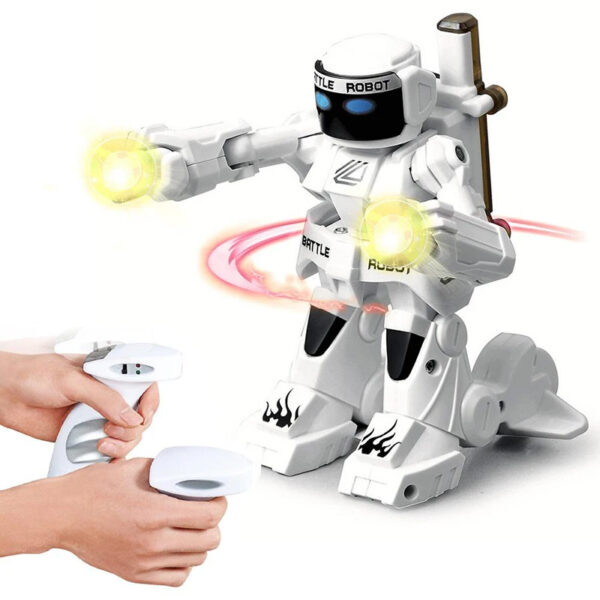 2.4g Remote Control Competitive Fighting Boxing Robot- Battery Operated_10