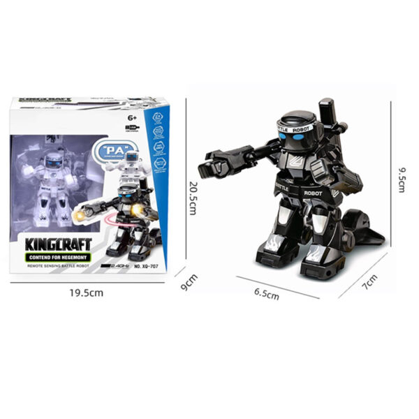 2.4g Remote Control Competitive Fighting Boxing Robot- Battery Operated_2