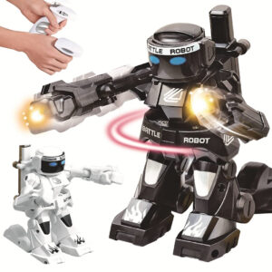 2.4g Remote Control Competitive Fighting Boxing Robot- Battery Operated