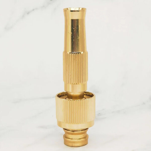 High-Pressure Jet Spray Brass Booster Water Spray Nozzle and Connector_4