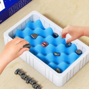 Strategic Fun Tabletop Multi-Player Magnetic Chess Toy Board Game