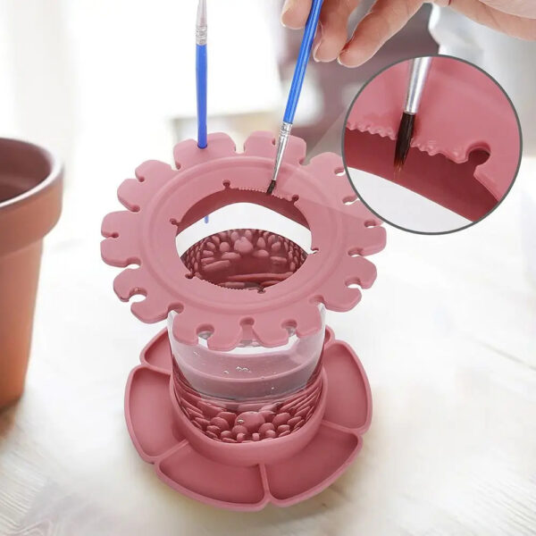 Ultimate All-in-One Paint Brush Cleaner Rinse Cup_9