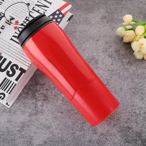 500ml Double Layer Insulated No Falling Beverage Water Bottle Travel Mug_10