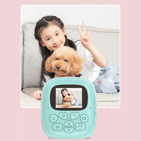 Kids Instant Thermal Print Digital Camera and Video Recorder with 2 Inch HD and 1080P Screen_7