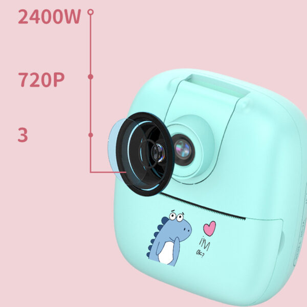 Kids Instant Thermal Print Digital Camera and Video Recorder with 2 Inch HD and 1080P Screen_12