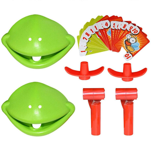 Interactive Family Toy Tongue Sticking Out Board Game in Frog Design_2