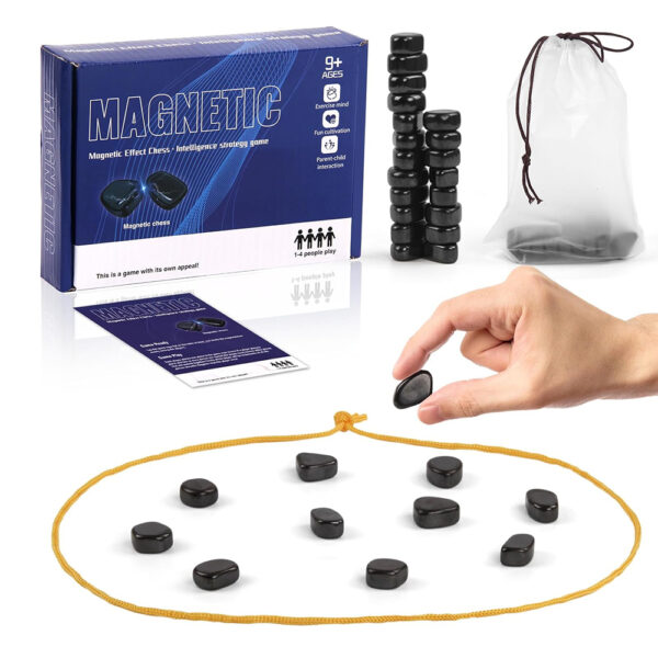 Portable Magnetic Chess Game Educational Board Game for Family and Friends_1